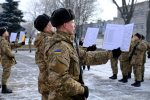 На Днепропетровщине 160 новобранцев приняли присягу на верность украинскому народу На Днепропетровщине 160 новобранцев приняли присягу на верность украинскому народу