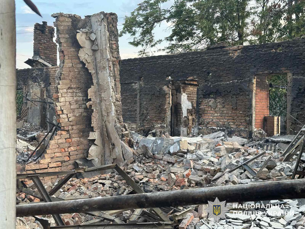 Полиция документирует последствия российских атак по Днепропетровщине за прошедшие сутки 25-26 августа Полиция документирует последствия российских атак по Днепропетровщине за прошедшие сутки 25-26 августа