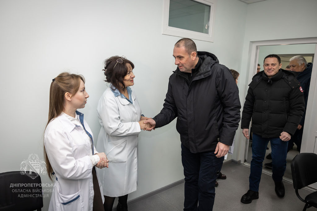 Одна из больниц Каменского получила современный компьютерный томограф Одна из больниц Каменского получила современный компьютерный томограф
