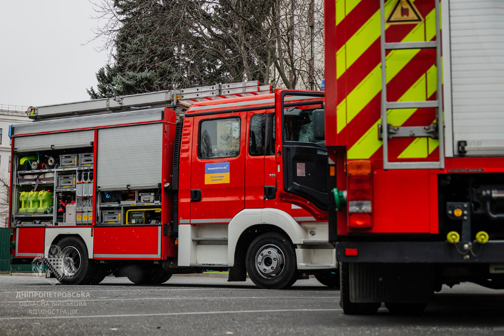 Для работы пожарных команд: две общины Днепропетровщины получили спецавто от международных партнеров Для работы пожарных команд: две общины Днепропетровщины получили спецавто от международных партнеров
