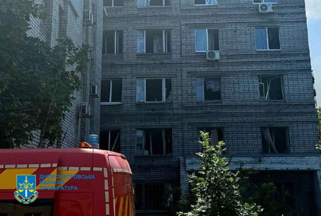 Враг нанес ракетные удары по городу Днепр и Самар 24 июня Враг нанес ракетные удары по городу Днепр и Самар 24 июня