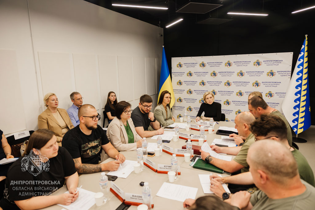 С визитом в Днепропетровской области заместитель руководителя Офиса Президента Украины Ирина Верещук С визитом в Днепропетровской области заместитель руководителя Офиса Президента Украины Ирина Верещук