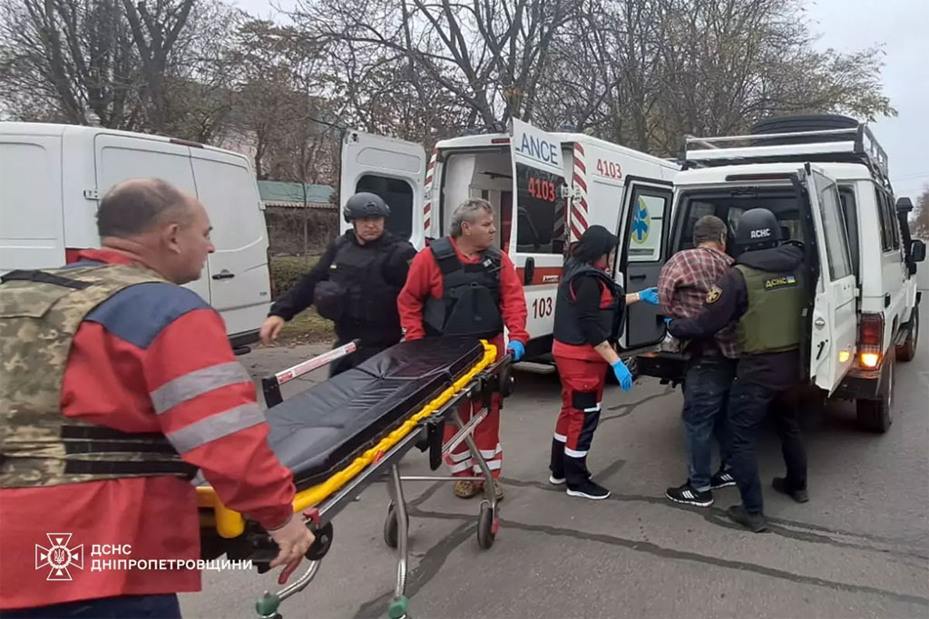 На Днепропетровщине в результате российских обстрелов ранен мужчина На Днепропетровщине в результате российских обстрелов ранен мужчина
