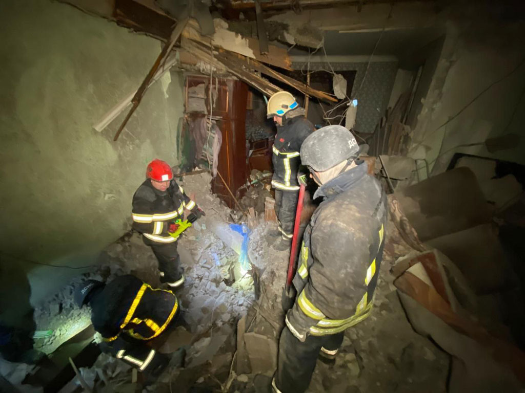 В ночь на 6 ноября агрессор массированно атаковал Каменское В ночь на 6 ноября агрессор массированно атаковал Каменское