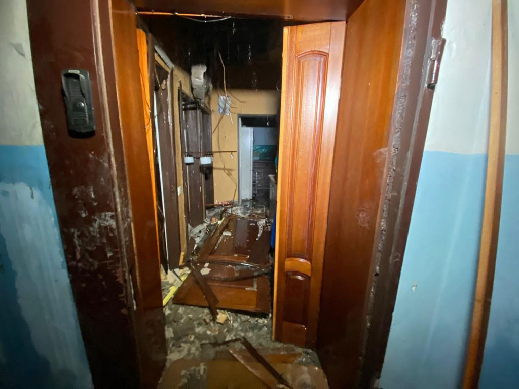 В ночь на 6 ноября агрессор массированно атаковал Каменское В ночь на 6 ноября агрессор массированно атаковал Каменское