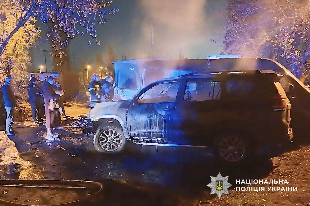 Поджог элитных автомобилей по заказу: оперативники Днепра задержали подозреваемого Поджог элитных автомобилей по заказу: оперативники Днепра задержали подозреваемого