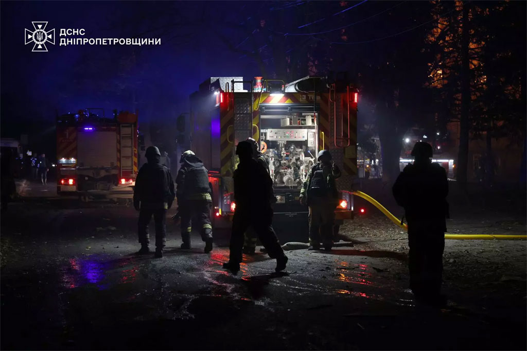 Враг атаковал Днепропетровскую область 17-18 ноября 2025 года Враг атаковал Днепропетровскую область 17-18 ноября 2025 года