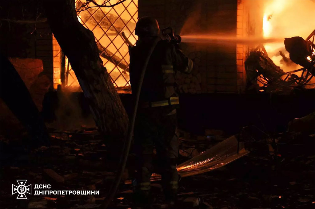 Враг атаковал Днепропетровскую область 17-18 ноября 2025 года Враг атаковал Днепропетровскую область 17-18 ноября 2025 года