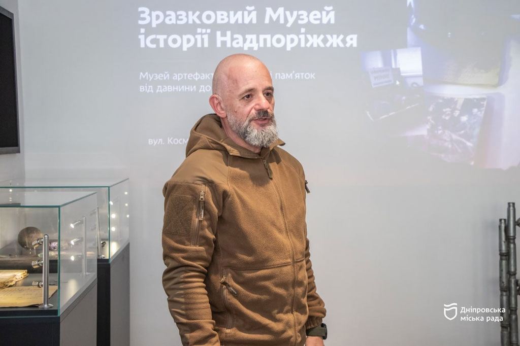 В Днепре открыт обновленный Музей истории Надпорожья: Интерактивное пространство, объединяющее историю и героизм современности В Днепре открыт обновленный Музей истории Надпорожья: Интерактивное пространство, объединяющее историю и героизм современности