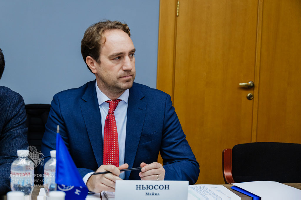 Руководитель программ Представительства МОМ в Украине Майкл Ньюсон Руководитель программ Представительства МОМ в Украине Майкл Ньюсон