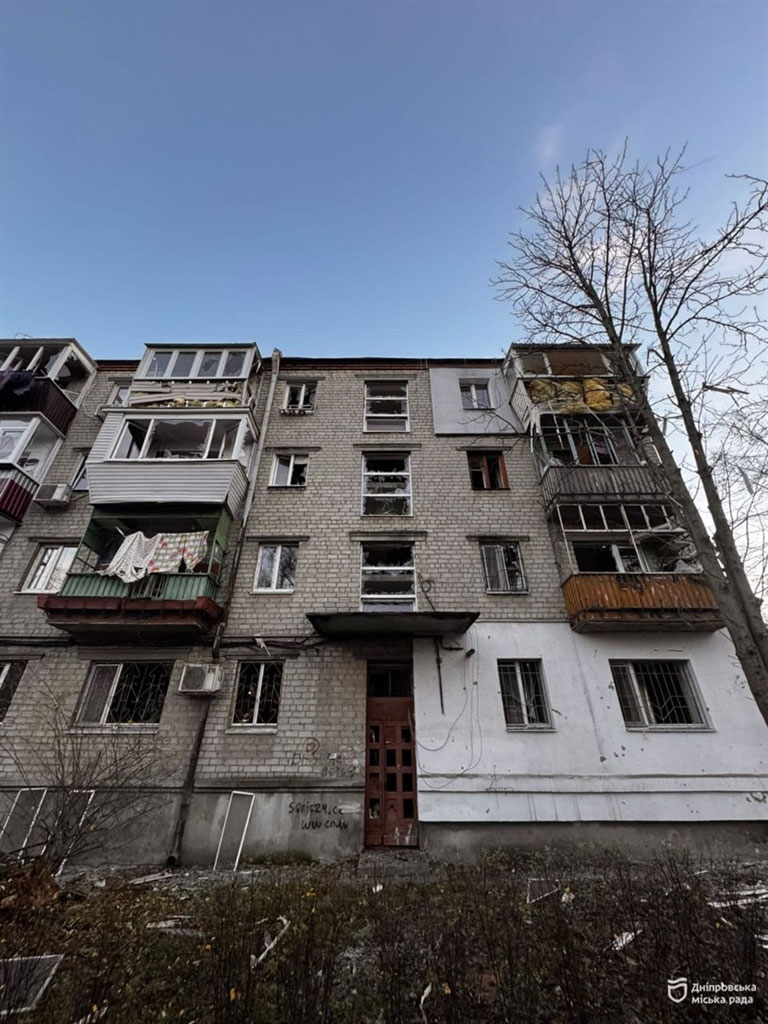 Последствия вражеских атак по Днепропетровской области 24-25 ноября 2025 года Последствия вражеских атак по Днепропетровской области 24-25 ноября 2025 года