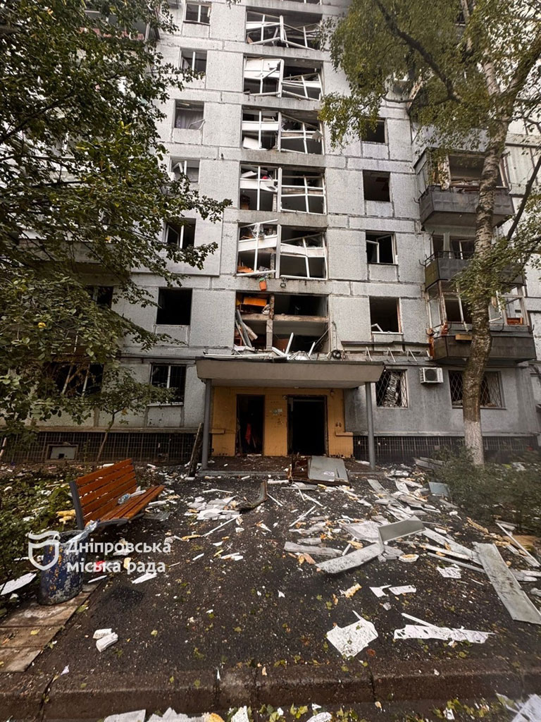 Массированная атака на Днепропетровщину в ночь на 20 сентября Массированная атака на Днепропетровщину в ночь на 20 сентября