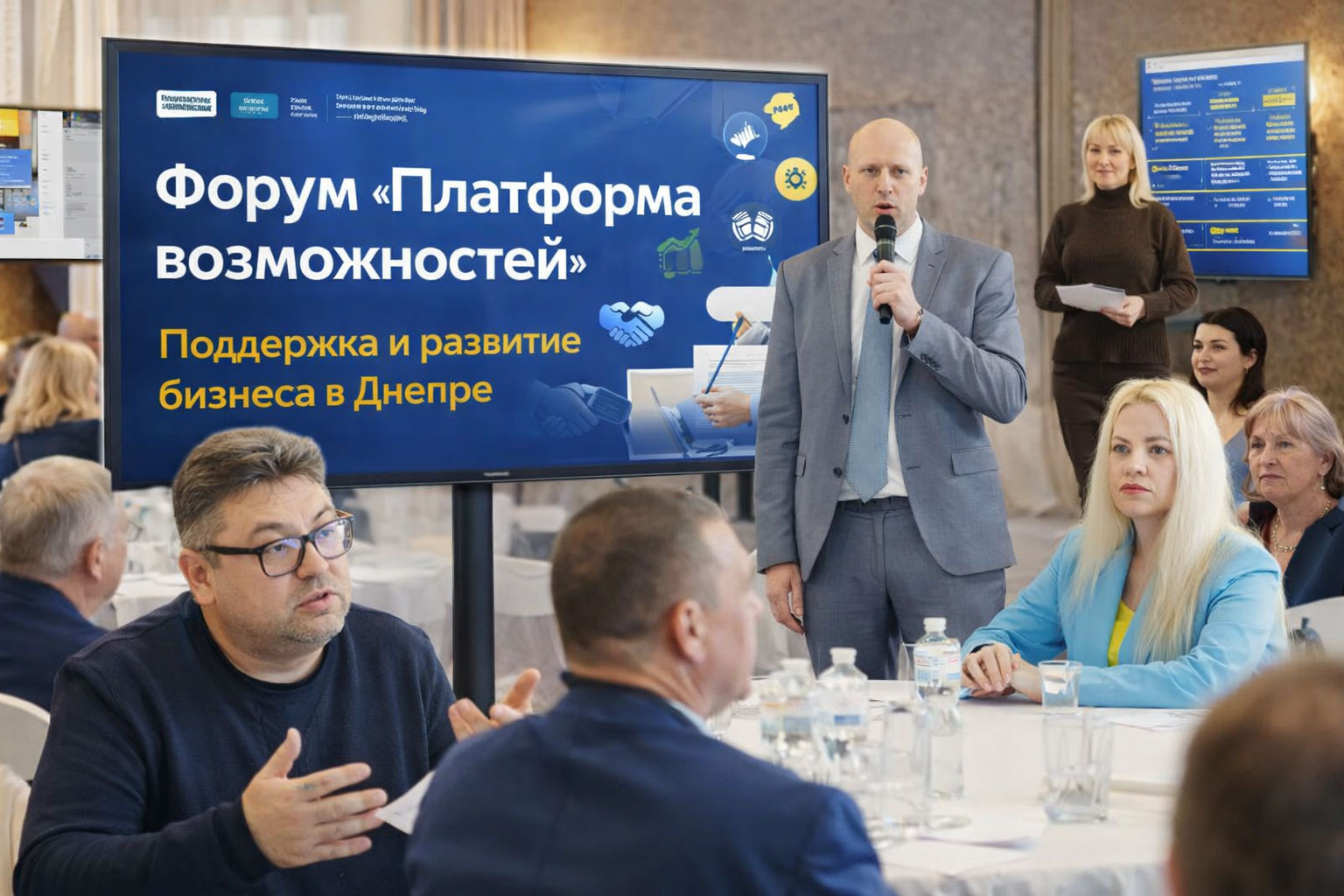 В Днепре прошёл форум «Платформа возможностей»: бизнесу представили новые инструменты развития и поддержки В Днепре прошёл форум «Платформа возможностей»: бизнесу представили новые инструменты развития и поддержки