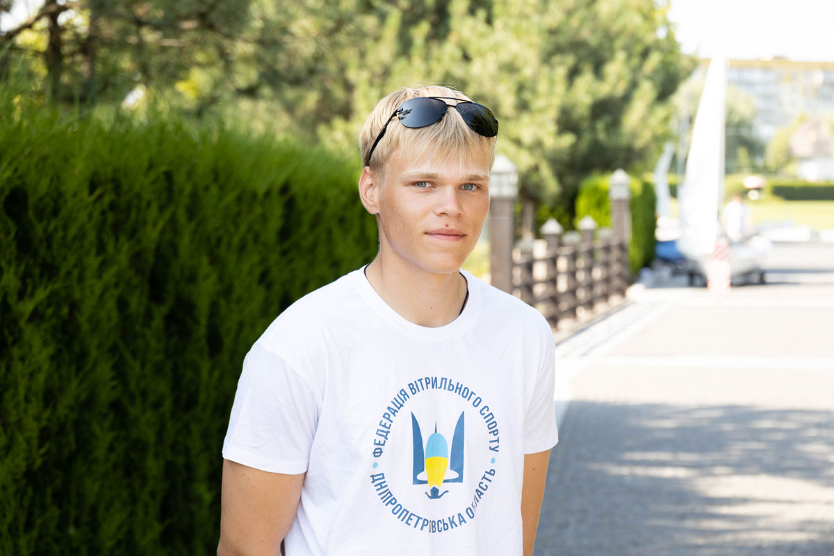 яхтсмен из Никополя Михаил Сызько яхтсмен из Никополя Михаил Сызько