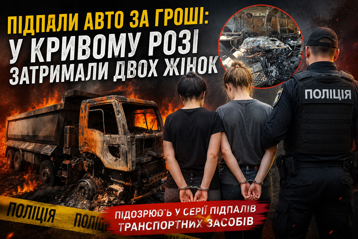 Криворожские полицейские задержали двух женщин, подозреваемых в серии поджогов автомобилей Криворожские полицейские задержали двух женщин, подозреваемых в серии поджогов автомобилей