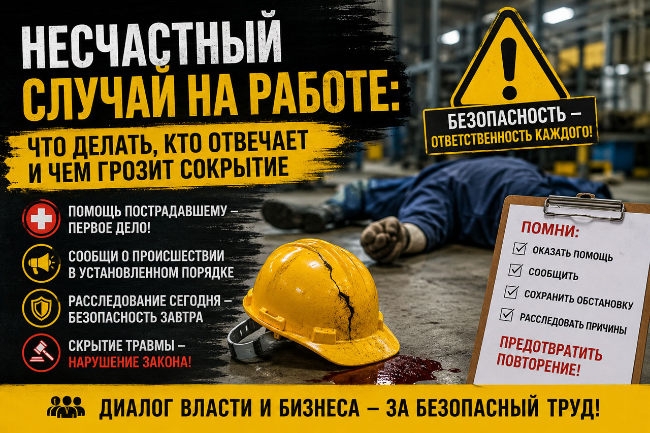 В Днепре обсудили, что делать при несчастном случае на работе: кто обязан сообщить о травме и чем грозит ее сокрытие В Днепре обсудили, что делать при несчастном случае на работе: кто обязан сообщить о травме и чем грозит ее сокрытие