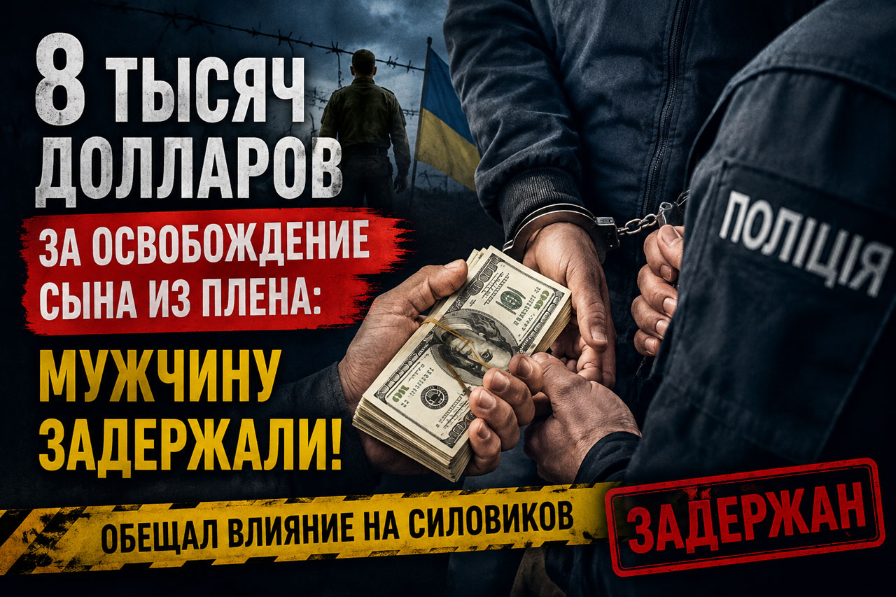 8 тысяч долларов за освобождение сына из плена: на Днепропетровщине задержали мужчину, обещавшего повлиять на силовиков 8 тысяч долларов за освобождение сына из плена: на Днепропетровщине задержали мужчину, обещавшего повлиять на силовиков