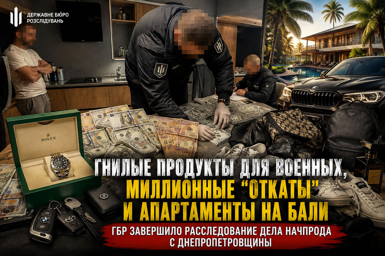 Испорченные продукты для военных и квартиры на Бали: ГБР завершило расследование дела начальника продслужбы из Днепропетровской области Испорченные продукты для военных и квартиры на Бали: ГБР завершило расследование дела начальника продслужбы из Днепропетровской области