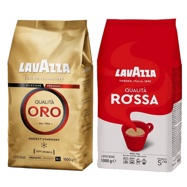 �������� ���� Lavazza Qualita ORO + Lavazza Rossa Qualita