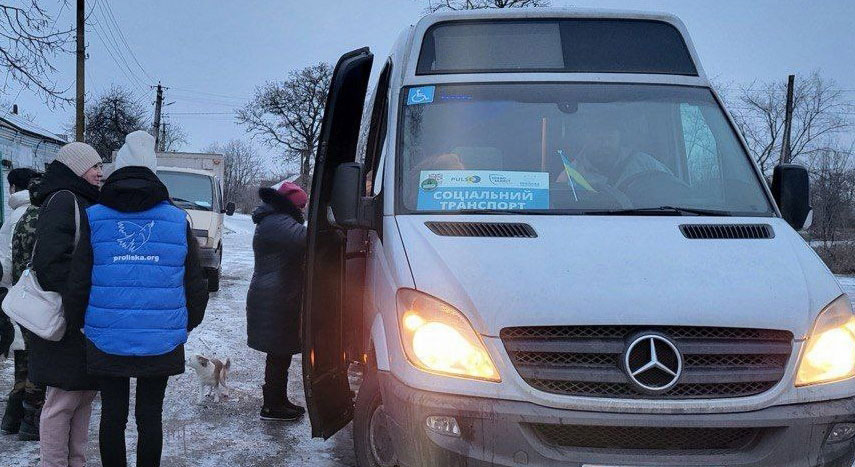 На Днепропетровщине в Царичанской общине заработал социальный маршрут На Днепропетровщине в Царичанской общине заработал социальный маршрут