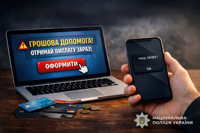 «Денежная помощь» в один клик — ловушка для доверчивых: полиция Днепра предостерегает от мошенников онлайн «Денежная помощь» в один клик — ловушка для доверчивых: полиция Днепра предостерегает от мошенников онлайн