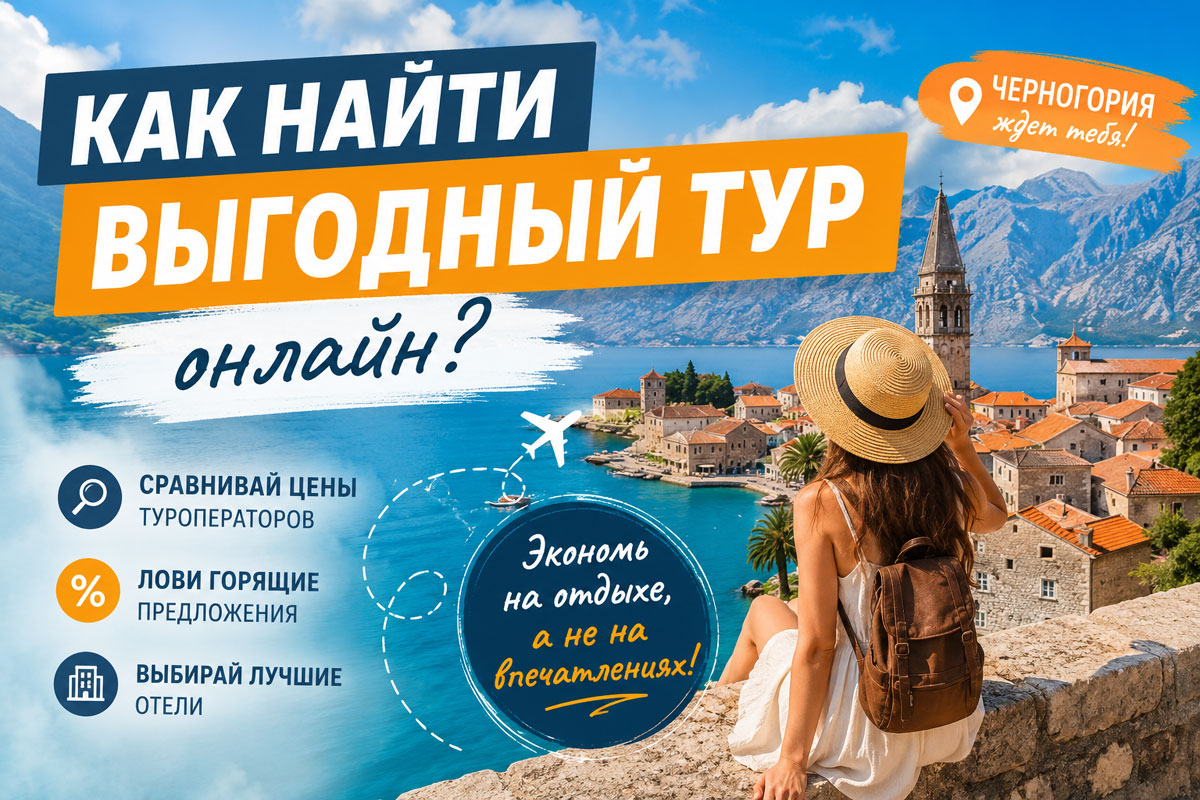 Как найти выгодный тур в Черногорию онлайн Как найти выгодный тур в Черногорию онлайн