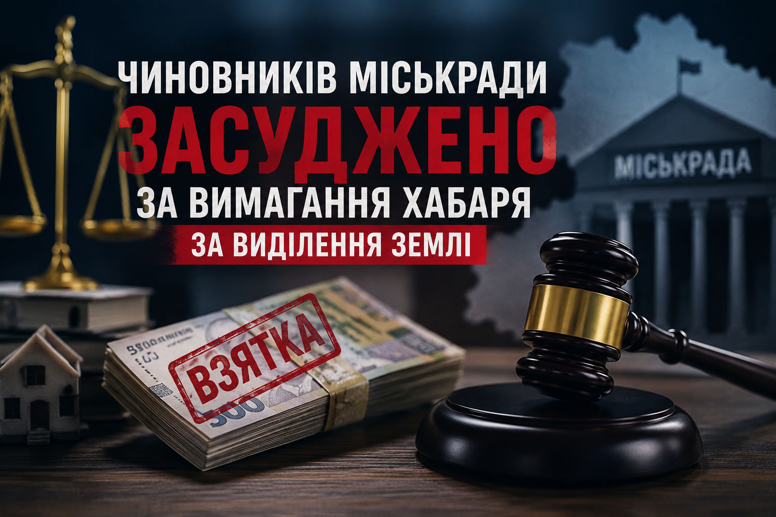 На Днепропетровщине чиновников горсовета приговорили к пяти годам лишения свободы за вымогательство взятки за выделение земли На Днепропетровщине чиновников горсовета приговорили к пяти годам лишения свободы за вымогательство взятки за выделение земли