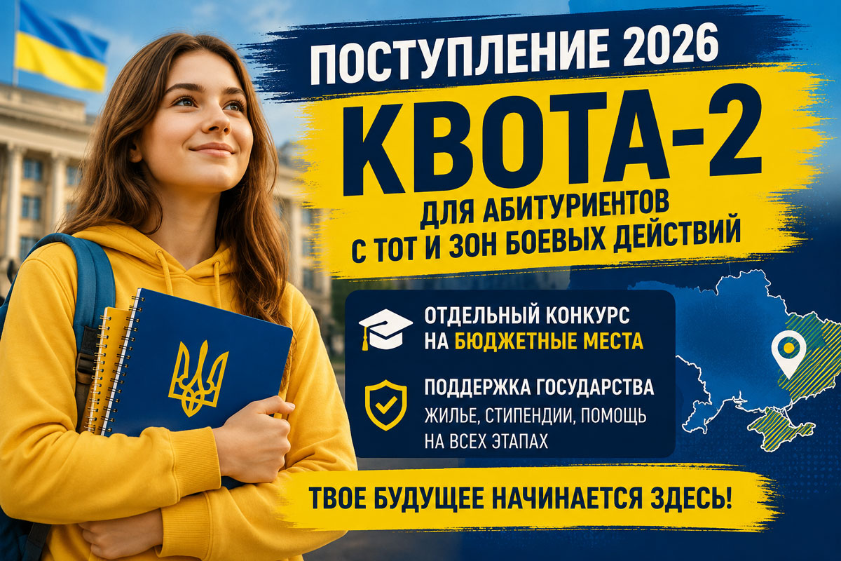Абитуриенты с временно оккупированных территорий и зон боевых действий смогут поступить в вузы по специальной квоте: что изменилось в 2026 году Абитуриенты с временно оккупированных территорий и зон боевых действий смогут поступить в вузы по специальной квоте: что изменилось в 2026 году