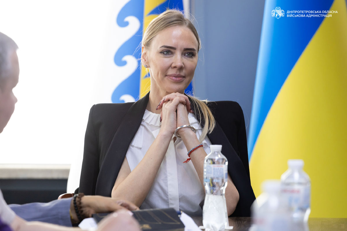 заместитель начальника Днепропетровской ОВА Ирина Грицай заместитель начальника Днепропетровской ОВА Ирина Грицай