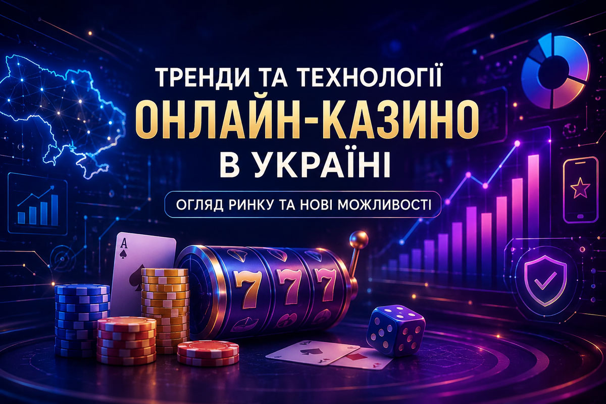 Як змінюється ринок онлайн-казино в Україні: нові тренди, технології та роль незалежних оглядових ресурсів Як змінюється ринок онлайн-казино в Україні: нові тренди, технології та роль незалежних оглядових ресурсів