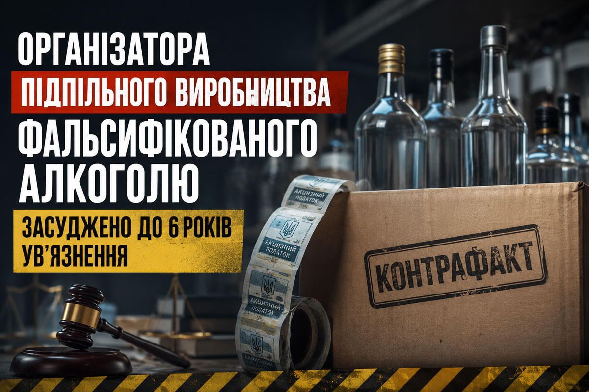 В Каменском организатора подпольного производства алкоголя приговорили к шести годам лишения свободы В Каменском организатора подпольного производства алкоголя приговорили к шести годам лишения свободы