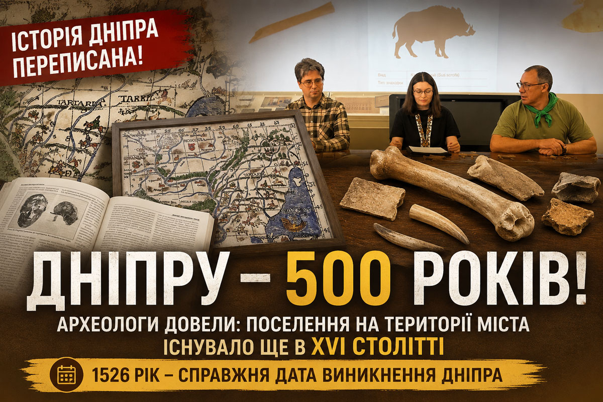 История Днепра стала на 250 лет длиннее: археологи нашли доказательства существования города уже в XVI веке История Днепра стала на 250 лет длиннее: археологи нашли доказательства существования города уже в XVI веке