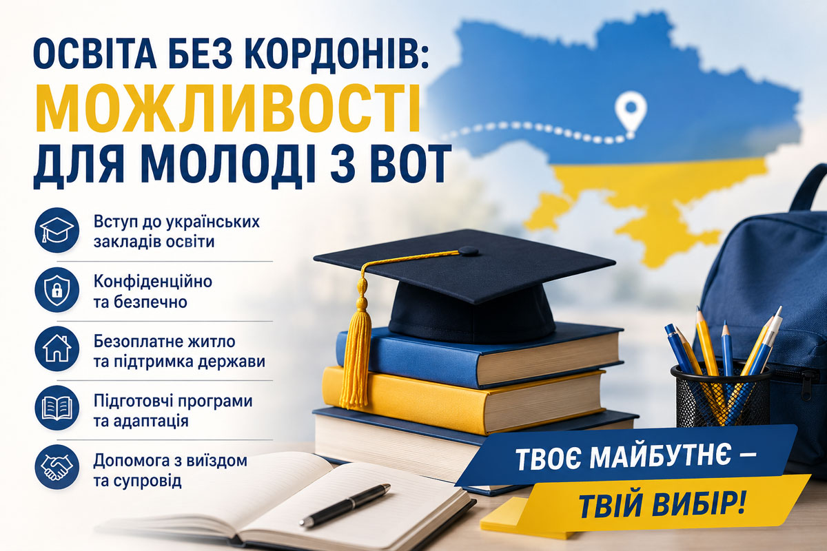 Поступление абитуриентов с оккупированных территорий: какие мифы мешают молодежи получить украинское образование Поступление абитуриентов с оккупированных территорий: какие мифы мешают молодежи получить украинское образование