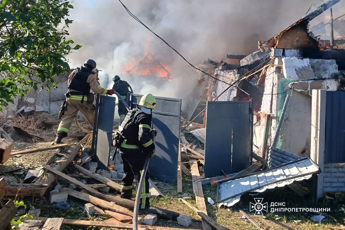 Последствия вражеских атак по Днепропетровской области 18 - 19 июня 2026 года Последствия вражеских атак по Днепропетровской области 18 - 19 июня 2026 года