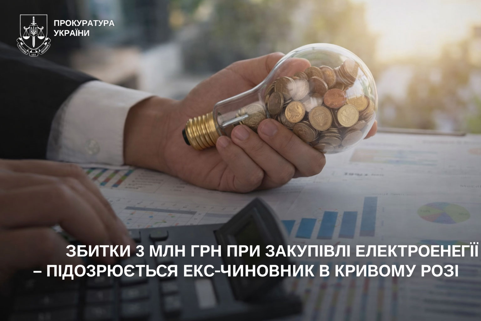 В Кривом Роге экс-чиновника подозревают в многомиллионных убытках при закупке электроэнергии В Кривом Роге экс-чиновника подозревают в многомиллионных убытках при закупке электроэнергии