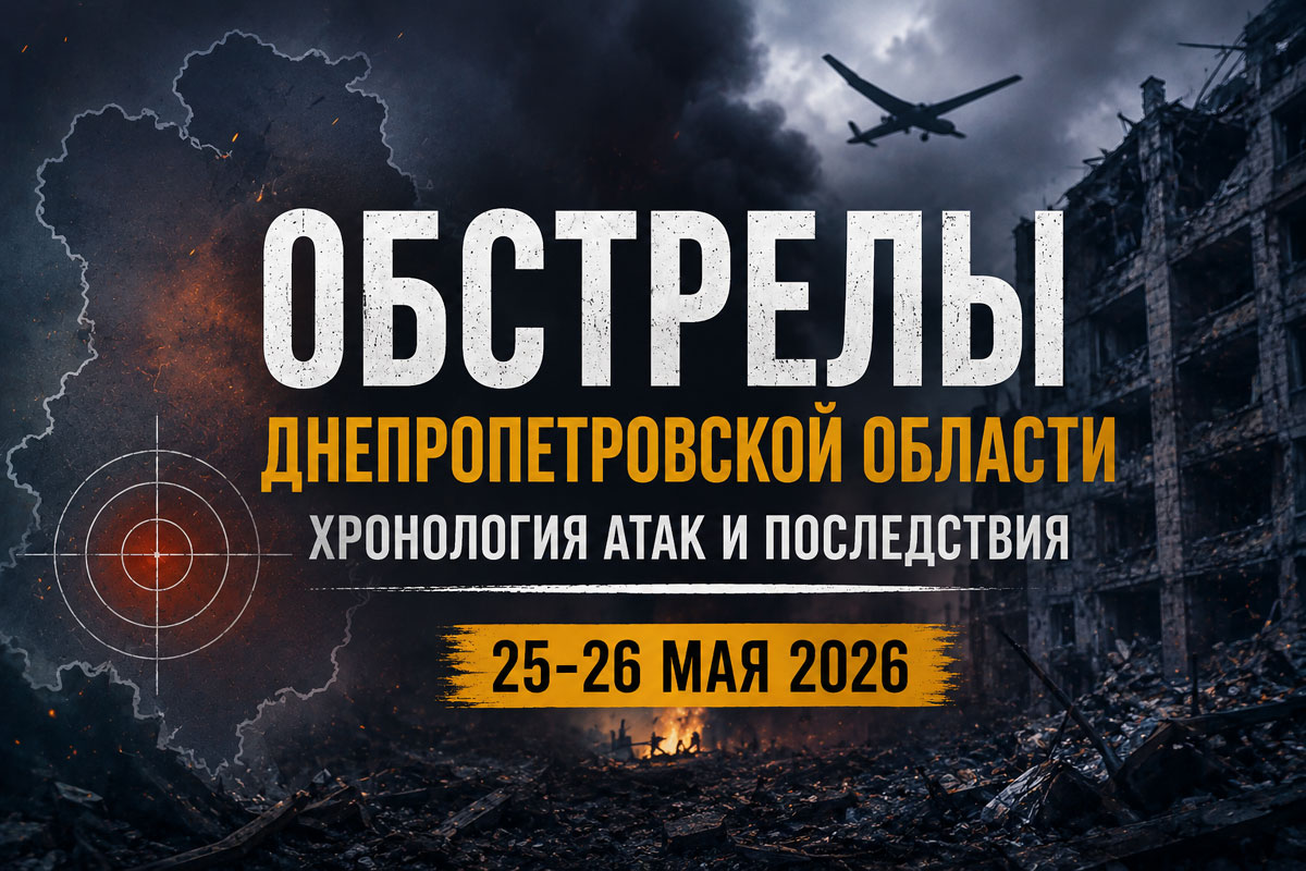 Хронология обстрелов Днепропетровской области за 25–26 мая: десятки атак, раненые мирные жители и разрушенная инфраструктура Хронология обстрелов Днепропетровской области за 25–26 мая: десятки атак, раненые мирные жители и разрушенная инфраструктура