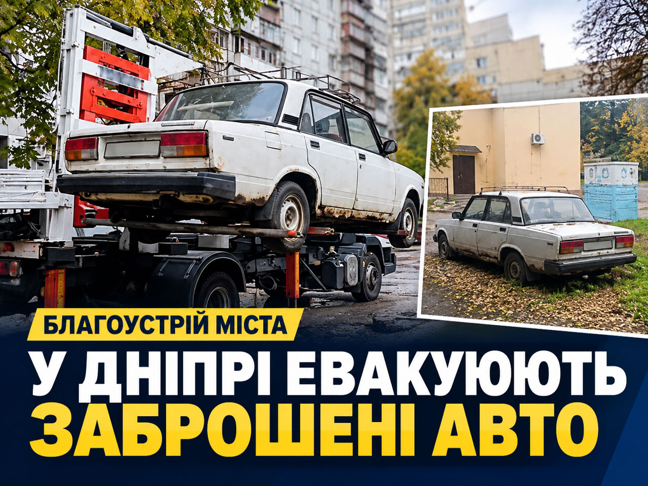 В Днепре требуют убрать брошенные автомобили с улиц и дворов: где обнаружили проблемные машины В Днепре требуют убрать брошенные автомобили с улиц и дворов: где обнаружили проблемные машины