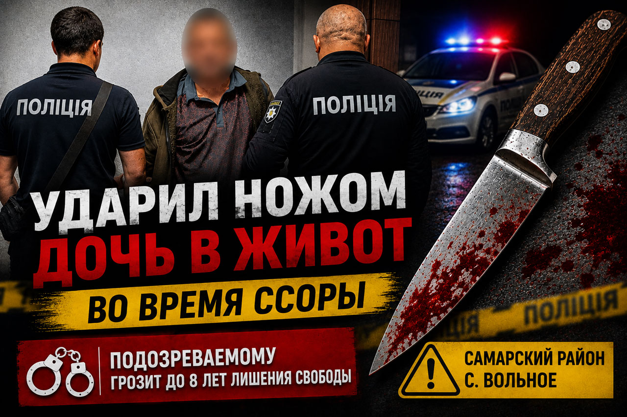 В Самарском районе мужчина во время ссоры ударил ножом 25-летнюю дочь: ему грозит до 8 лет тюрьмы В Самарском районе мужчина во время ссоры ударил ножом 25-летнюю дочь: ему грозит до 8 лет тюрьмы