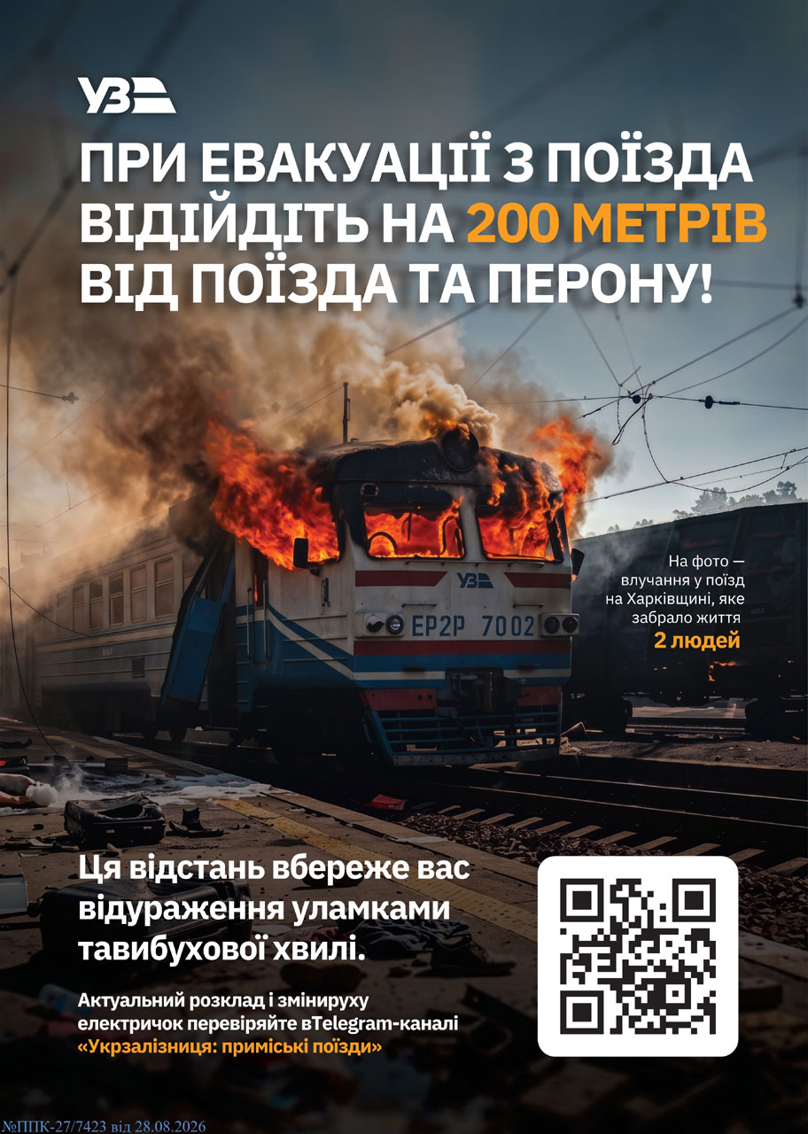 Во время воздушной тревоги на железной дороге нельзя оставаться на платформе: пассажиров Днепропетровщины предупредили о правилах безопасности Во время воздушной тревоги на железной дороге нельзя оставаться на платформе: пассажиров Днепропетровщины предупредили о правилах безопасности