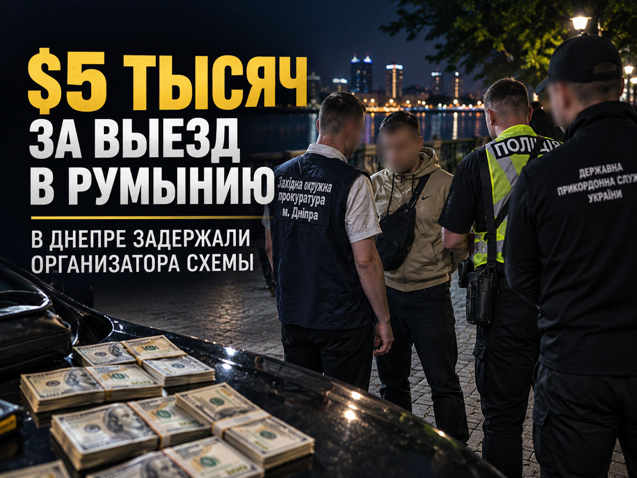 За $5 тысяч обещал переправить военнообязанного в Румынию: в Днепре задержали 24-летнего организатора схемы За $5 тысяч обещал переправить военнообязанного в Румынию: в Днепре задержали 24-летнего организатора схемы