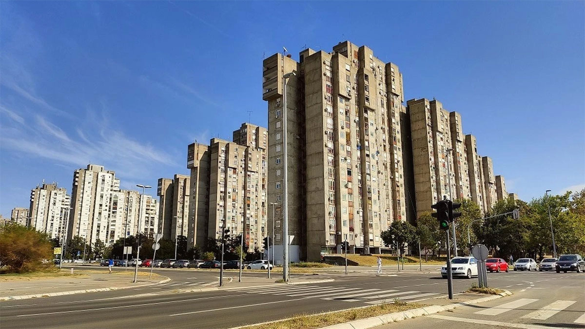 Белград: крупные жилые кварталы Белград: крупные жилые кварталы