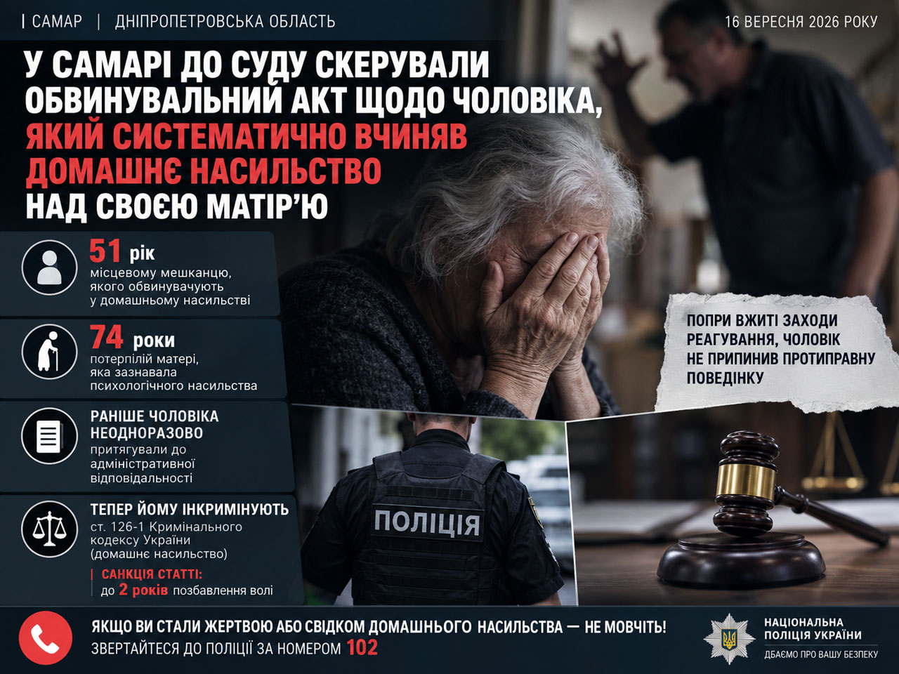 В Самаре дело о систематическом домашнем насилии над 74-летней матерью передали в суд В Самаре дело о систематическом домашнем насилии над 74-летней матерью передали в суд