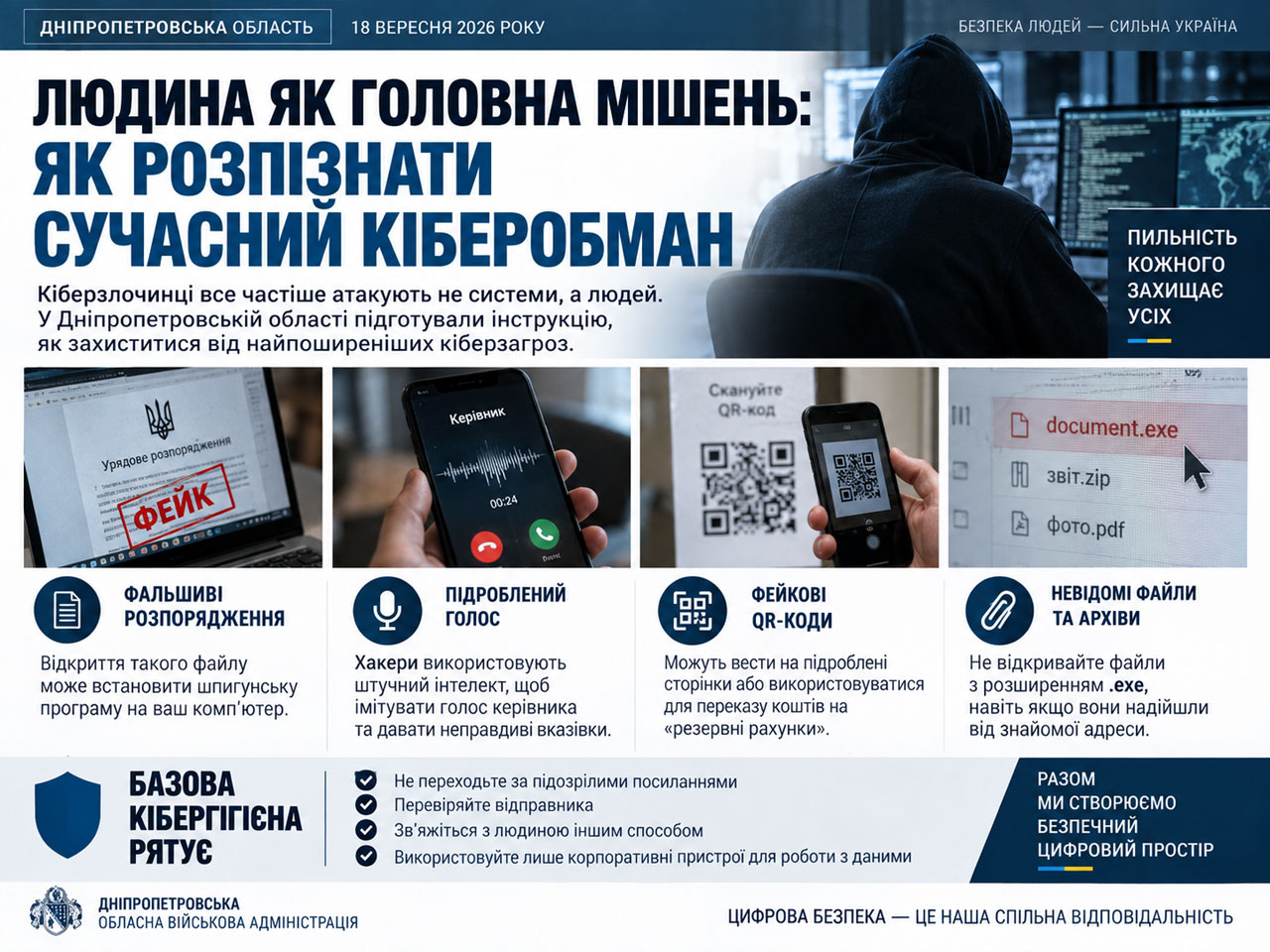 Человек как главная мишень: как распознать современный киберобман Человек как главная мишень: как распознать современный киберобман